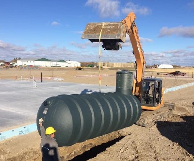 Fiberglass Septic Tank Case