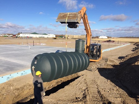Fiberglass Septic Tank Case