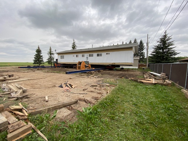 Mobile Home on Screwpiles